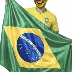 Bandeira Do Brasil Grande Copa Do Mundo 150x90cm